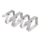 4Pcs Stainless Steel Table Cloth Clip Tablecloth Clamps Holder For Party Wedding