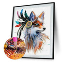 DIY 5D Diamond Embroidery Painting Fox Cross Stitch Craft Home Decor