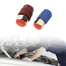 Retrofit 7/16 to 3/8 Conversion Adapter R12 to R134a High/Low AC Fitting