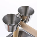 Parrot Playstand Bird Stand Gym with Feeder Cups For Small to Large Birds