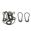 20x Zipper Pull Cord Rope Ends Zip Puller Zip Fastener Replacement Tan/Green