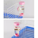 Pet Dog Cat Cage Hanging Water Bottle Puppy Drinking Dispenser Waterer 500ML