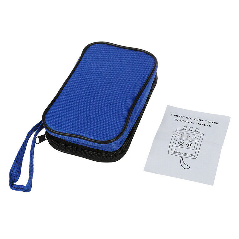 Rotation Sequence Detector (with blue zipper carry bag, 3 sockets) Z4G6