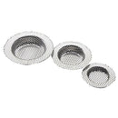 3PCS Sink Strainer Drain Cover Hair Catcher Shower Drain Sink Drain Strainer
