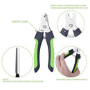 Pet Nail Clippers Nail File Dogs Cats Claw Paw Trimmer Scissor Grooming Too