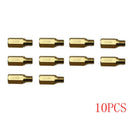 10Pcs Carburetor Main Jet Kit for PWK Keihin OKO CVK K120-K170 Carbs Main Jets