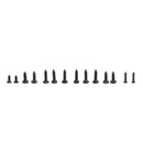 1000pcs/box M1-M1.7 Stainless Steel Screws Self-tapping Bolts Assortment