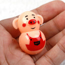 2Pcs Baby cute funny tumbler piggy toys kids learning tumbler toys giftsJ JClj