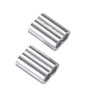 315Pcs 8 Sizes Aluminum Crimping Loop Sleeve Metric Assortment Kit for Wire A5R1