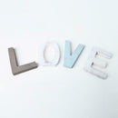 Wooden Village Retro LOVE Letter Ornaments Table Desk Decor Home Supplies