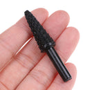 5Pcs/t Titanium 10 Step Drill Bit 1/4" to 1-3/8" Inches Tool for Plastic W Nw