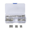 150pcs Wire Copper Crimp Connector Non-Insulated Cord Pin Terminal AWG 22-10
