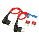 2 Packs Micro Fuse Tap Fuse Holder Add A Circuit