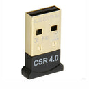 USB Bluetooth V4.0 CSR Wireless Mini Dongle Adapter For Windows 7/8/10 PC Laptop