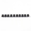50pcs 6x6x4.3mm 4pin tactile tact push button micro switch dip feet copper â„–[
