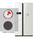 Manual Countdown Magnetic Kitchen Timer Mechanical Cooking Alarm Counter