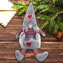 Christmas Faceless Land God with Beard Legs Pendant Best Gift Decor (Girl) A