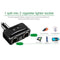 Car LCD Cigarette Lighter Socket Distributor DC 12V Dual USB Charger Power QNF