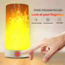 LED Flame Effect Simulated Nature Fire Light Bulb E27 Decoration Lamp Hot