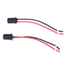 2x W5W T10 Rubber Glass Base Parking Light Socket for Car LED Bulb Holder OZ