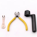 Guitar Change Tool Set Silk Pliers Cut String Pliers Take Nails Roll String R9P3
