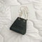 Rhinestone Shoulder Messenger Handbags Women Crossbody Bucket Bags (Black) A