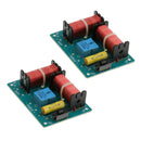 2Pcs 80W 2Way Frequency Divider Speaker Audio Crossover Filter Board