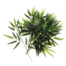 12x Artificial Bamboo Ivy Plant Bush Plastic Foliage Garland Home Decor 60cm