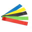 5pcs Resistance Bands Loop Exercise Band Pack For Home Fitness Yoga Stretching