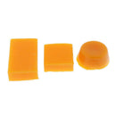 3 Style Pure Lacing Beeswax Block Leather Crafts Accessories DIY Yellow