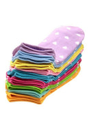 5 Pairs Womens Girls Ankle Low Cut Socks Casual - Random Color W8U9