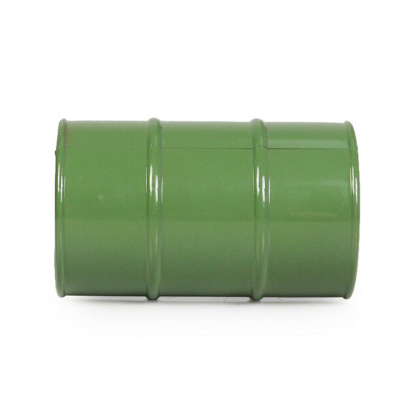 Oil Drum for 1/10 SCX10 90047 CC01 D90 D110 TF2 Traxxas TRX4 KM4 Green