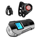 Waterproof  Light Bike Tail Light Black Headlight Kit
