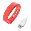 W5 Smart Bracelet LED Pedometer Sleep Monitoring Smart Bracelet Silicone Wr
