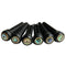 6 String Acoustic Guitar Bone Bridge Saddle and Nut and 6pcs Ebony Guitar B
