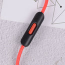 Audio replacement cable inline remote mic microphone headset for headphones lj