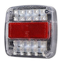 1X 20 LED Stop Rear Tail Reverse Light Indicator Lamp Truck Trailer Waterpr JC!E