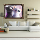 5D DIY Diamond Painting Cats Cross Stitch Embroidery Rhinestones Mosaic Kit