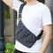 New Osoce Men Nylon Crossbody Shoulder Chest Thin Sling Casual Bag Satchel  J3N2
