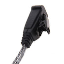 2 Pin K Type Earpiece Headset with PTT MIC for BAOFENG Walkie-talkie