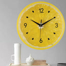 Lemon Fruit Wall Clock Lime Modern Kitchen Clocks Home Decor Living Room Cl