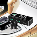 Wireless In-Car Bluetooth FM Transmitter MP3 Car Kit Radio Adapter USB Charger