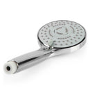 3Modes Water Saving Handheld Round Chrome ABS Bathroom Rainfall Shower Head A