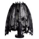20 X 60 Inch Halloween Lamp Shade Lampshades Cover Topper Scarf Spider Web
