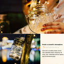 30 LED Fairy String Light Solar Mason Jar Bottle Lamp for Home Lawn Decor