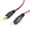 5PCS 5.5x2.1mm Male DC Power Socket Jack Plug Connector Cable 12V LtEBME