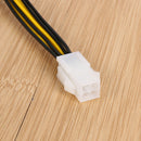 10pcs 4Pin to 8Pin Convert Power Wire Connector Extension Cable