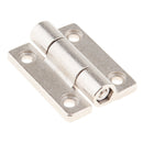 2 x Zink Alloy Adjustable Torque Position Control Hinge with 4 Holes 45x34mm