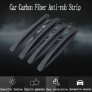 4PCS Universal Auto Car Door Edge Guards Carbon Fiber Anti-rub Strip Protector