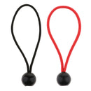2x Ball Bungee Cord Elastic String Canopy Tarp Tie Down Straps Tent Fix Rope